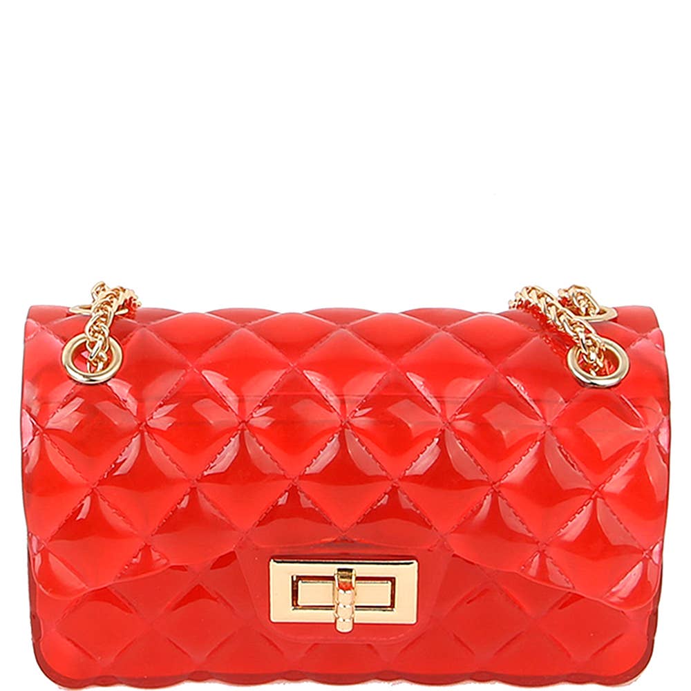 FASHION CUTE TENDER JELLY CROSSBODY BAG